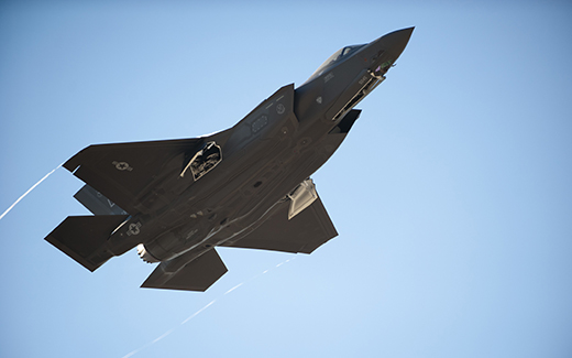 The first Royal Australian Air Force F-35A Lightning II jet arrived at Luke Air Force Base Luke AFB