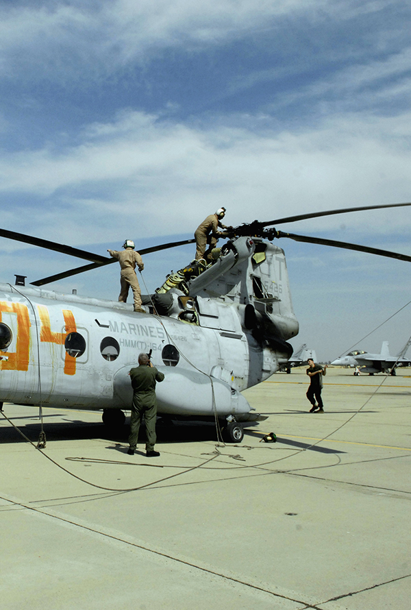 Arriving at Naval Air Station Lemoore